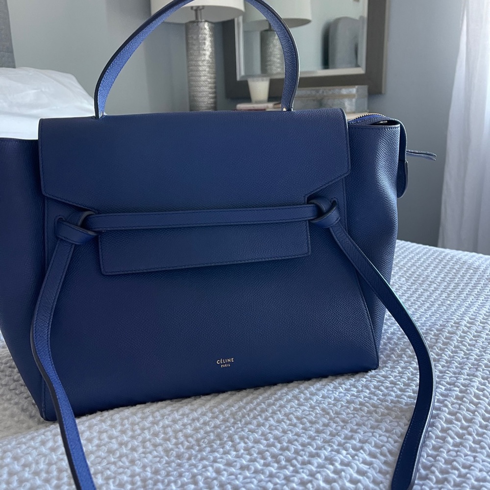 Celine belt bag textured mini